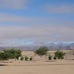 Hochnebel in Namibia
