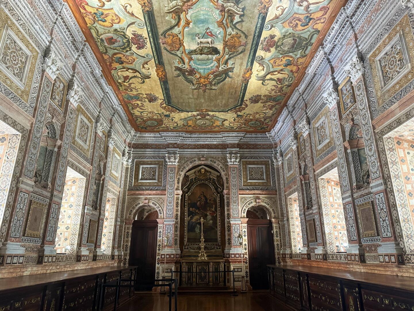 Beautifully frescoes monastery