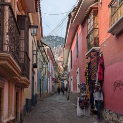 Calle Jaen - a well preserved colonial street