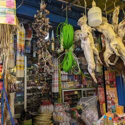 Witches market of El Alto