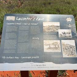 Bei der Lasseter Höhle