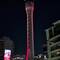 Skytower at night from our room