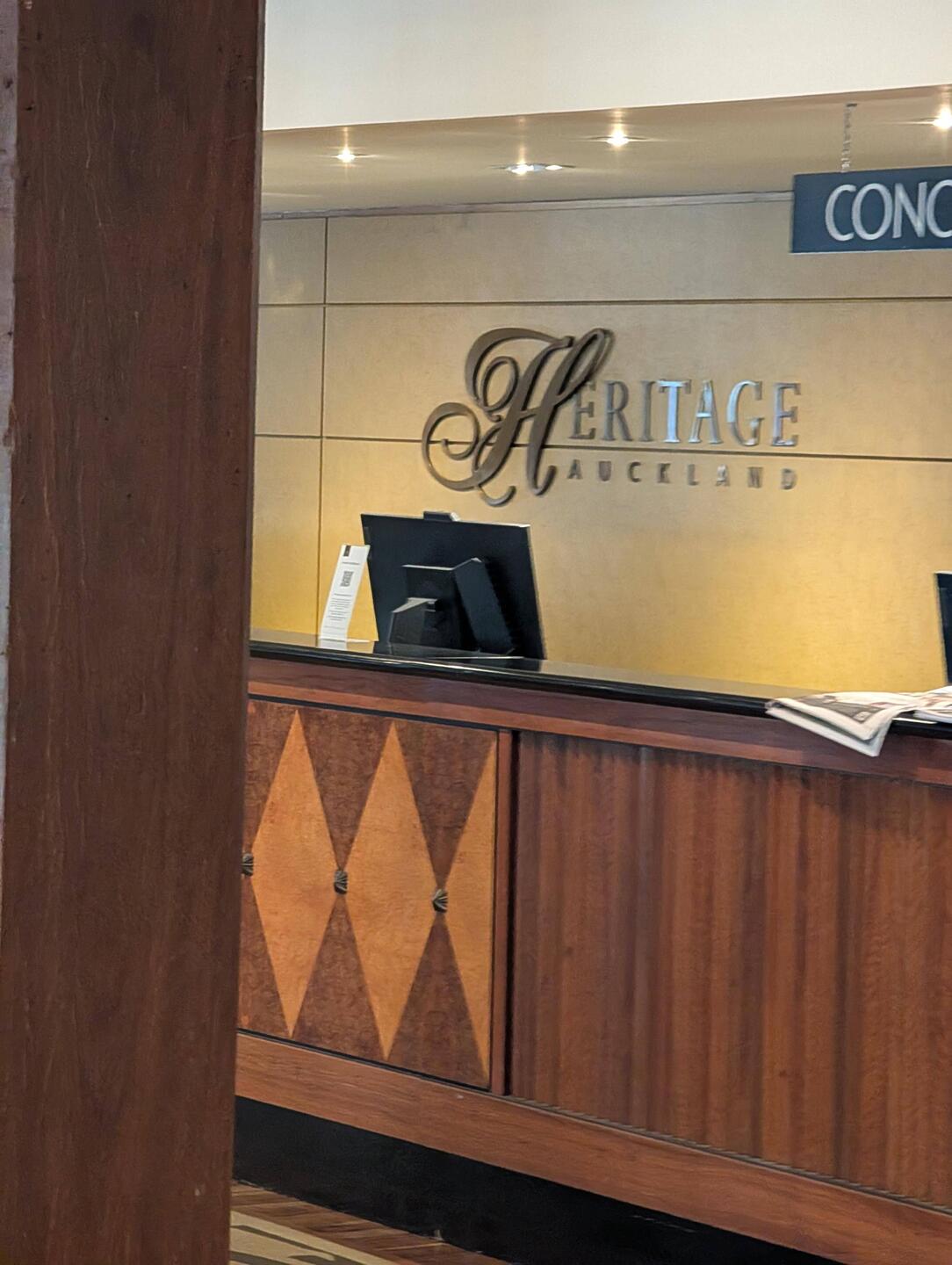 For rooms in the Heritage Hotel, Auckland