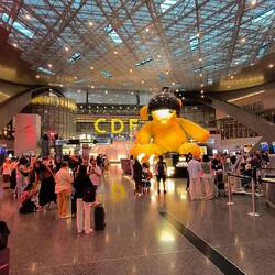 Bärchen am Flughafen