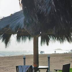 Schön ist es. Nach 17.00 Uhr ist es hier richtig gut auszuhalten.