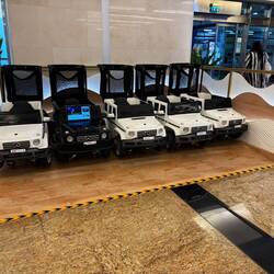 Einkaufswagen mit "Kindersitz"