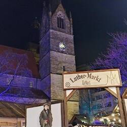 Luther-Markt an der Kaufmannskirche