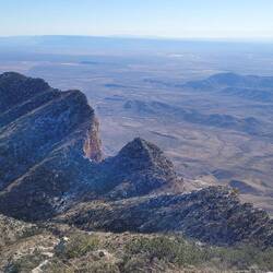 Guadalupe peak trail