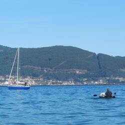 J'ai oublié mes tongs au premier trajet.