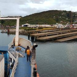Arrival at Puerto Montt.