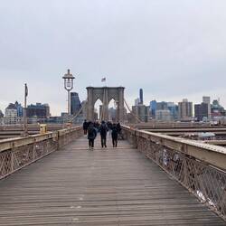Diesmal mit Blick auf Brooklyn.