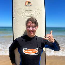 Endlich wieder mal Surfen