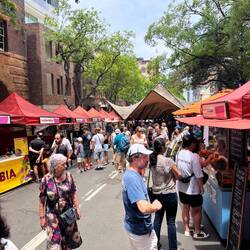 Markttage in "The Rocks"