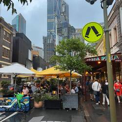 Jedes Lokal ist gut gefüllt