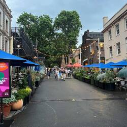 "The Rocks" weihnachtlicher Stadtteil