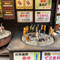 Buchweizen Spiesse und Forelle