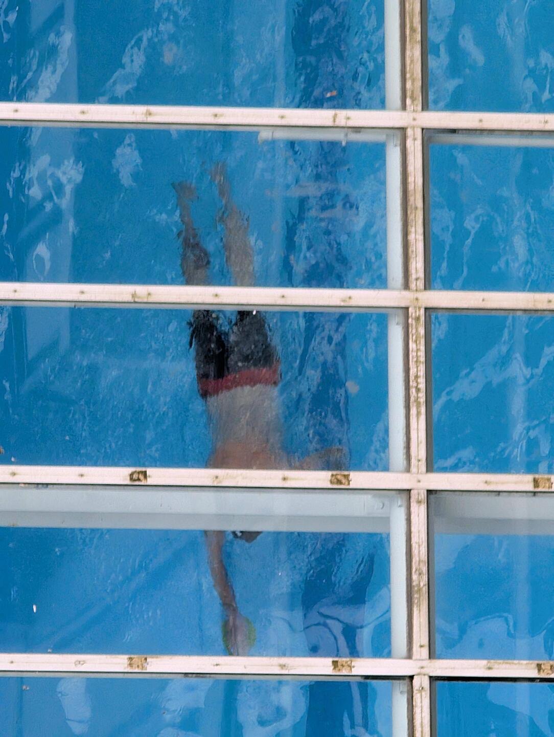 Tim's early morning swim