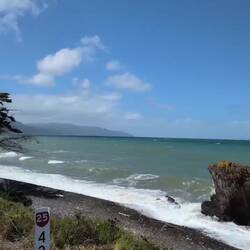 Was windy on the Western side of the coromandel Peninsula