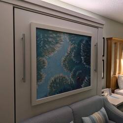 Even big kids love a Murphy bed