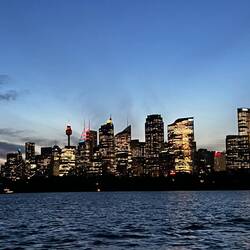 Sydney am Abend