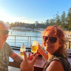 Sunset at Manly Beach