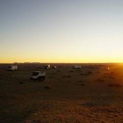 Viele tolle Camper an diesem tollen Ort.