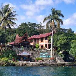 Blick auf unsere Bleibe