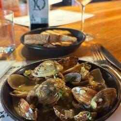 Clam in white sauce 🩷