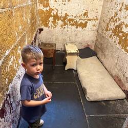 Ben didn't like the toilet.