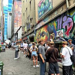 Boys waiting in line to meet influencers - Nelk Boys