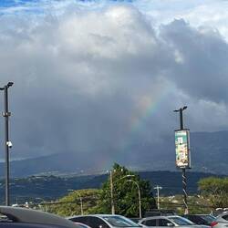 Ein Abschieds-Regenbogen 🌈