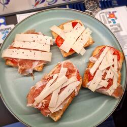 Jamón Iberico und Manchego 👌