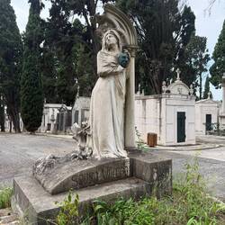 Beautiful monument to a playwright