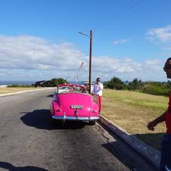 Unser Chauffeur und unser Reiseleiter Luis