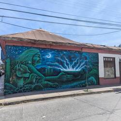 Some of the cool street art in Vicuña