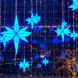 Deko in einem Kaufhaus.