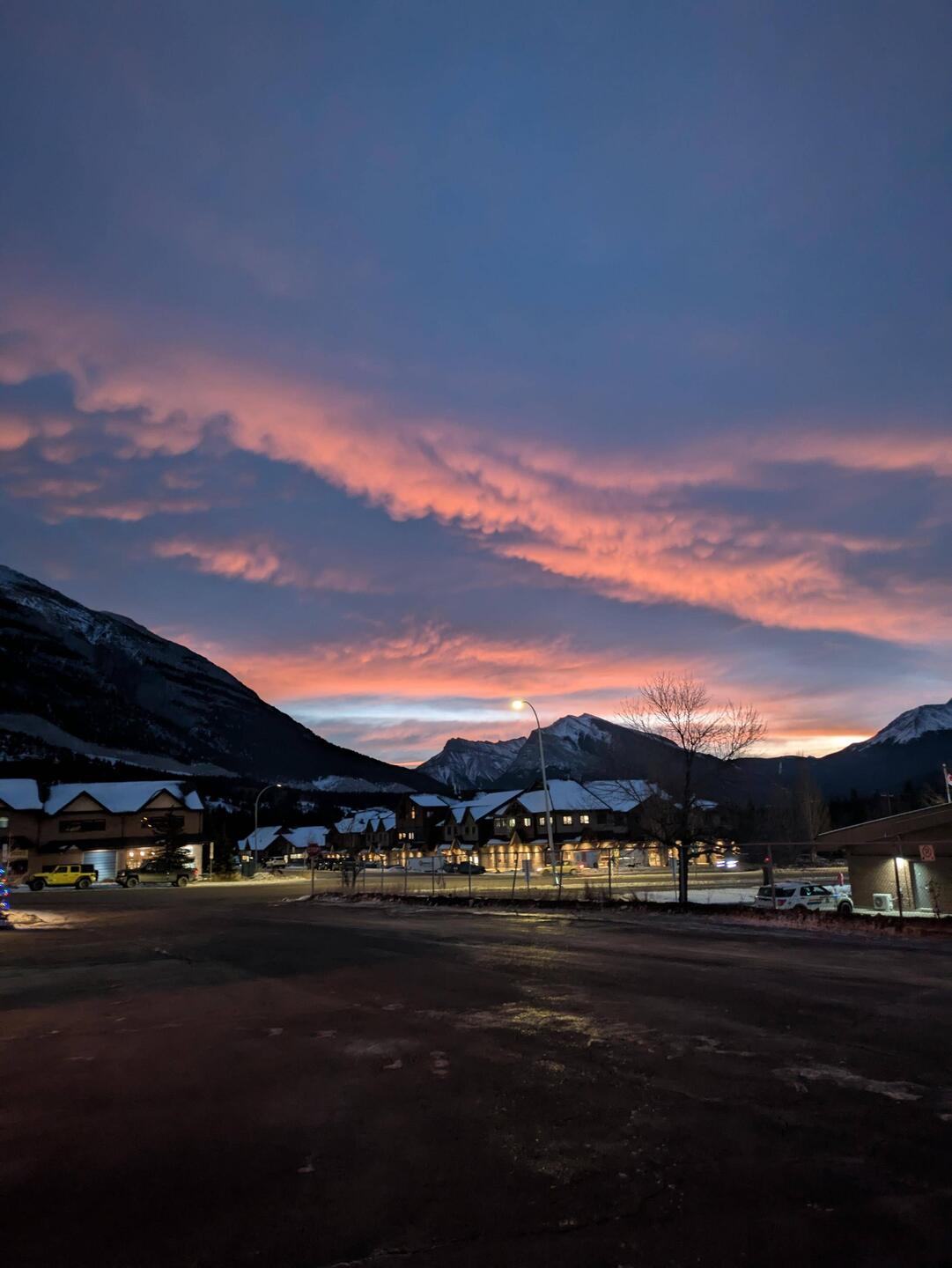 Sunrise um ca. 7:45 Uhr