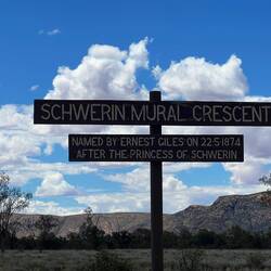 Der Schwerin Crescent (Halbmondförmiger Berg)