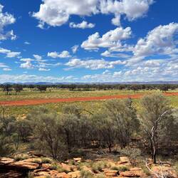Ein Blick auf die Great Central Road