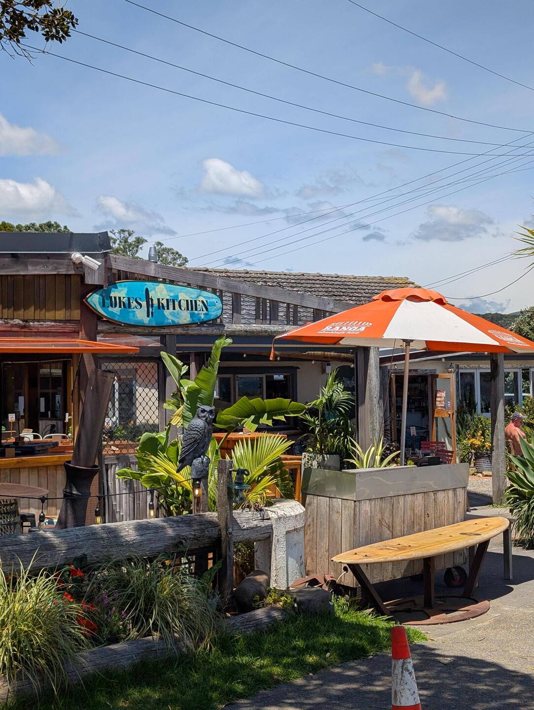 Luke's is on the way back from Opito Bay Beach