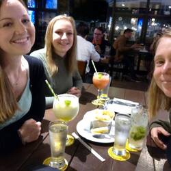 Letztes Abendessen zusammen mit Anna