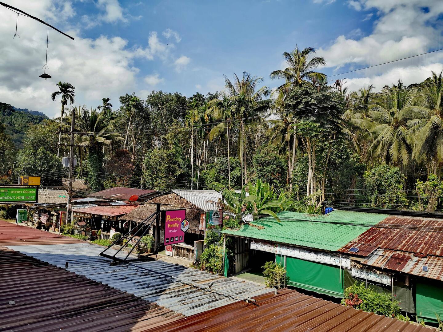View from the hostel terrace!