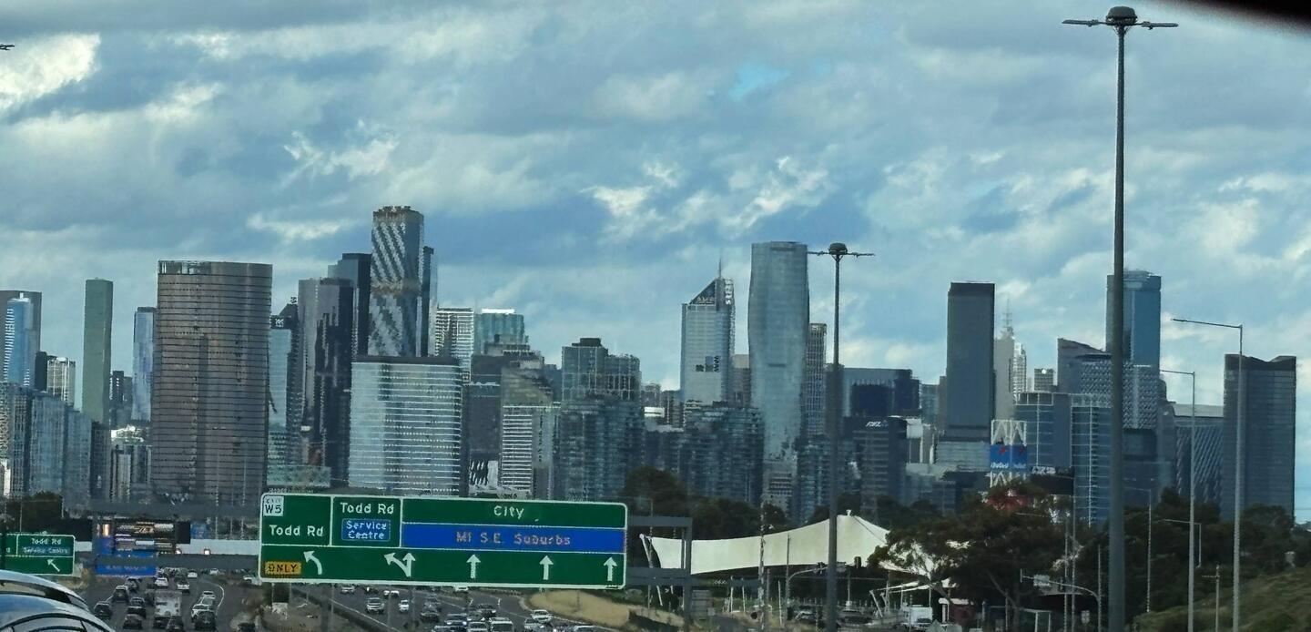 Skyline von Melbourne