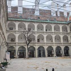 Spanische Hofreitschule... Natürlich Teil der Hofburg