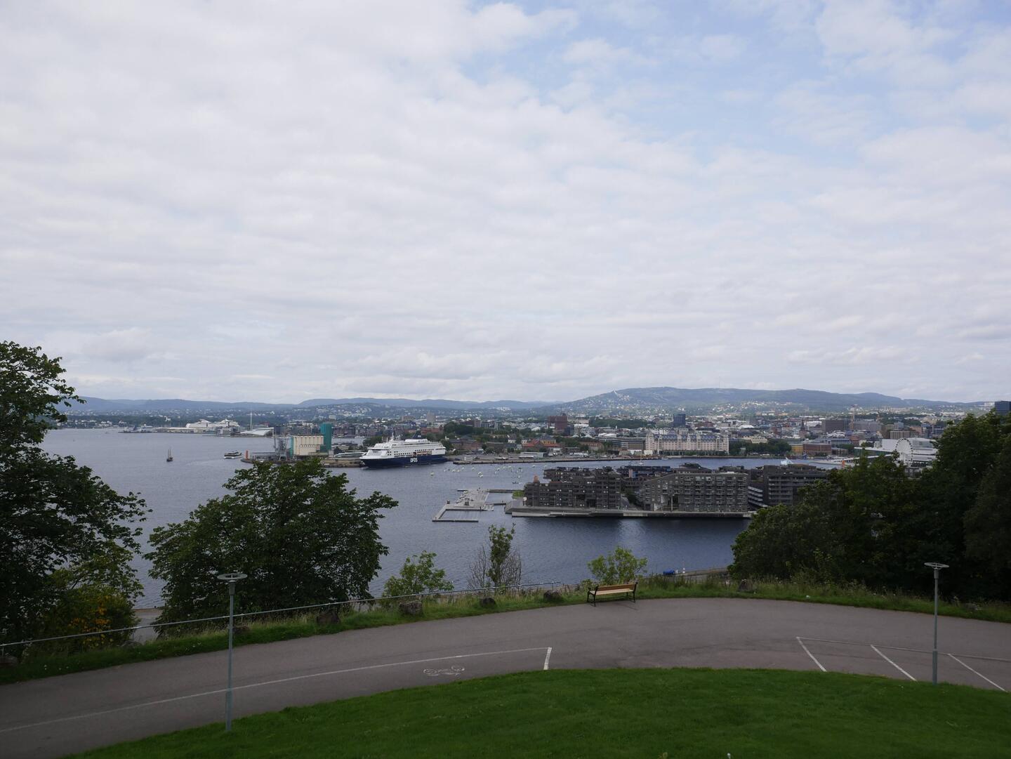 Blick auf den Hafen