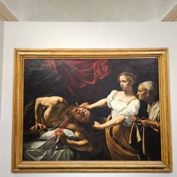 Judith et Holopherme de Carave au musée Barberini