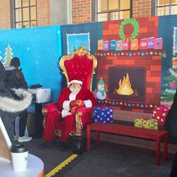 Santa Claus entdeckt.