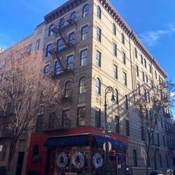 Außenkulisse der Serie "Friends".