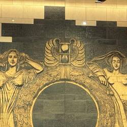 NY Emblem in tile