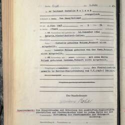 Kees was shot on 4 June 1943 at 09:51 by German military firing squad